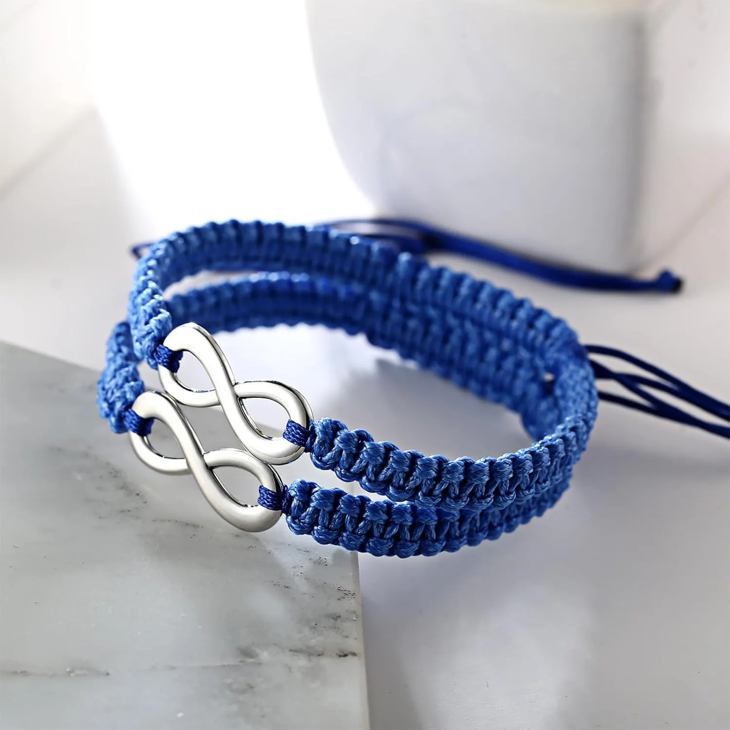 72ore Blue Bracelet Blue Friendship Bracelet Boho Bracelets for Women Beaded Bracelets Braided Bracelets Stackable Bracelets String Bracelet Boho Jewelry