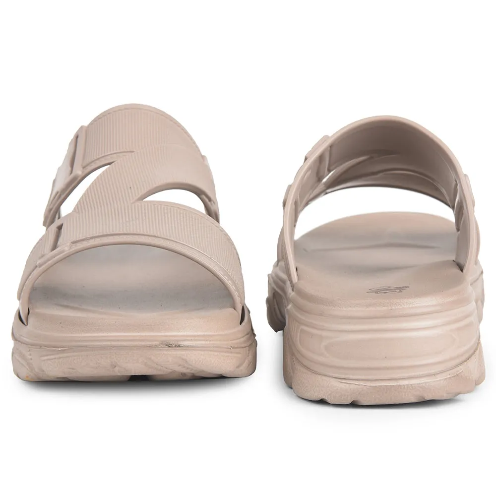 A-HA Beige Casual Sandal For Women LGF-4 By Liberty
