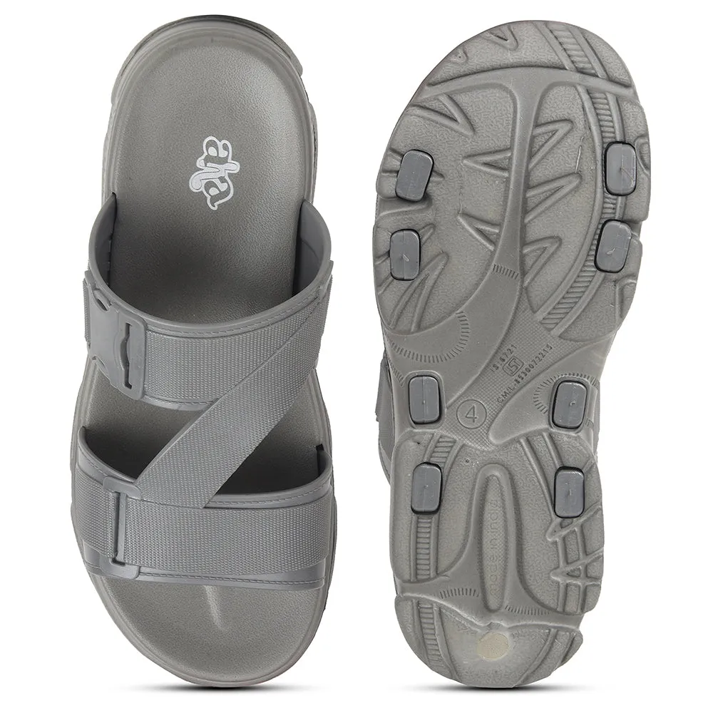 A-HA Dark Grey Casual Sandal For Women LGF-4 By Liberty