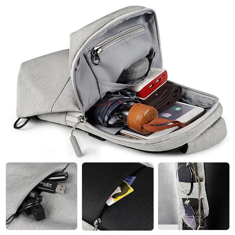 Adjustable Sports Chest Bag Lightweight & Versatile