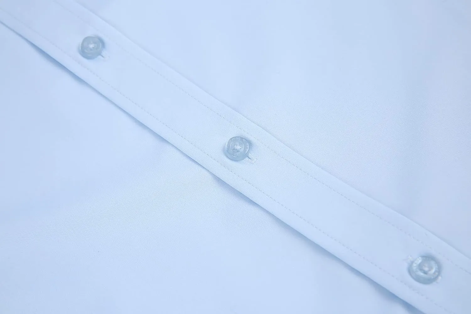 Alex Vando Mens Bamboo Dress Shirts Wrinkle Free Regular Fit Stretch Button Down Shirt