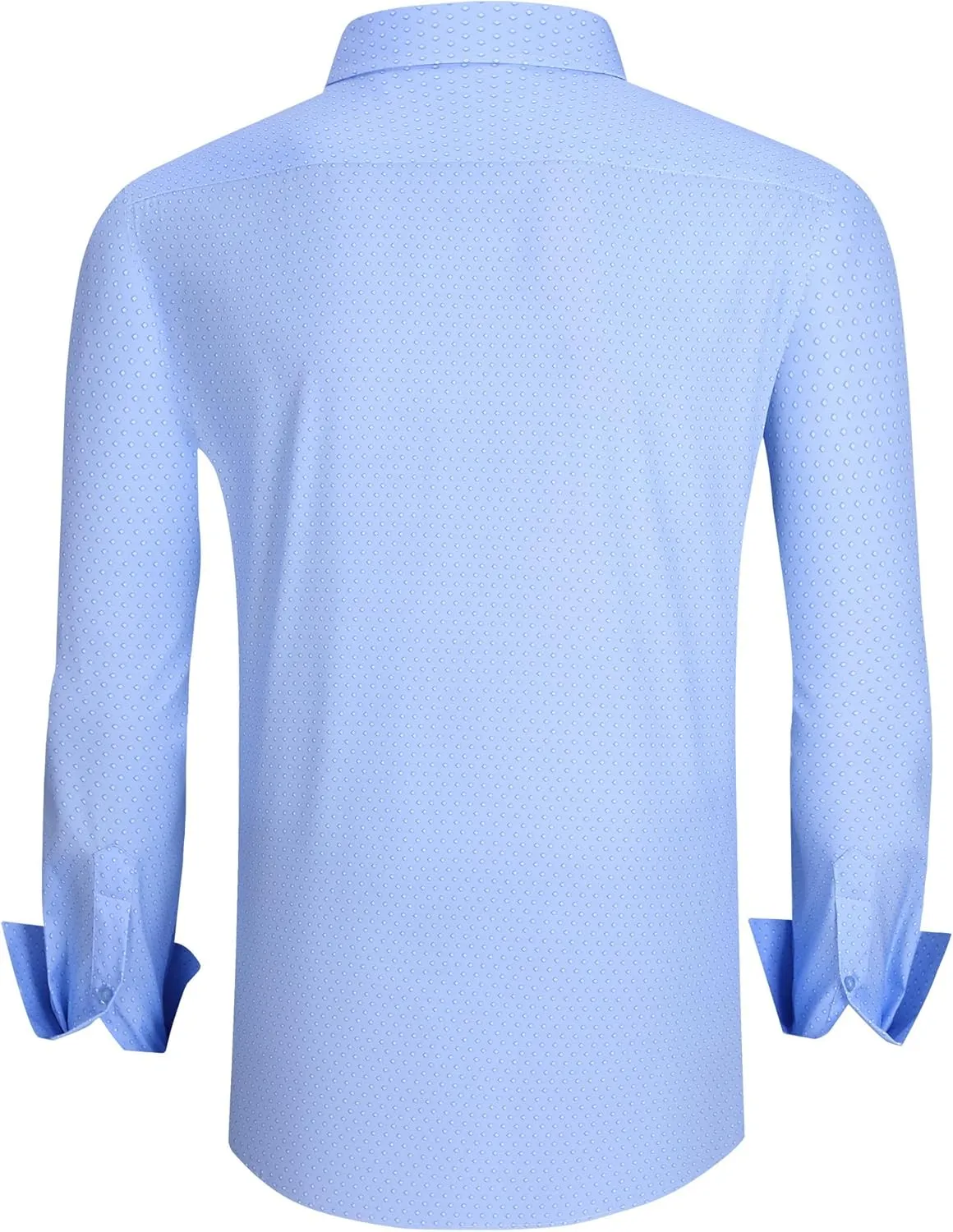 Alex Vando Mens Printed Dress Shirts Long Sleeve Regular Fit Button Down Shirt