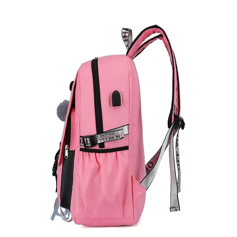 Anti-theft Usb Backpack for Sports and Leisure