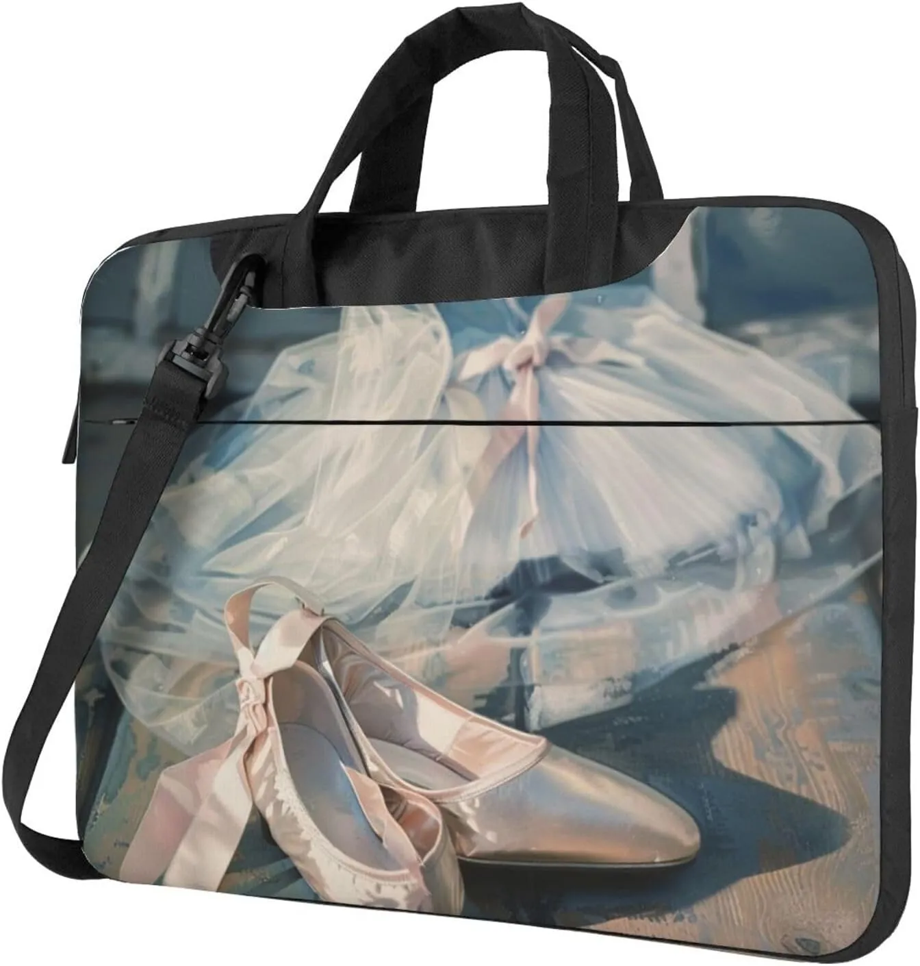 Ballet Shoes Laptop Tote Bag Travel Business Computer Bag Work Bag for Men Women