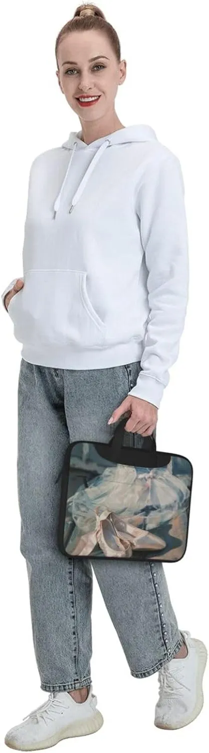 Ballet Shoes Laptop Tote Bag Travel Business Computer Bag Work Bag for Men Women