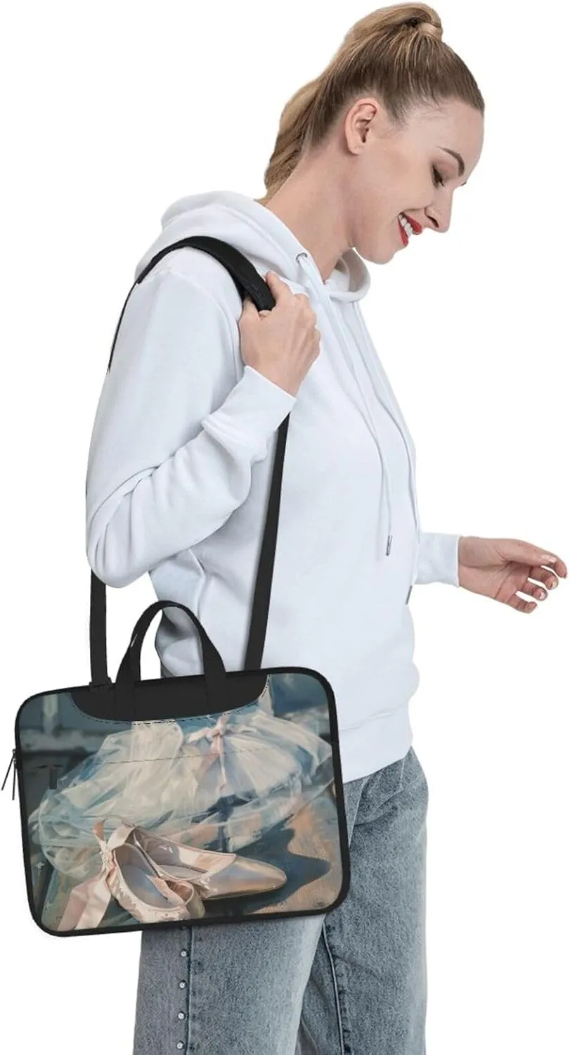 Ballet Shoes Laptop Tote Bag Travel Business Computer Bag Work Bag for Men Women