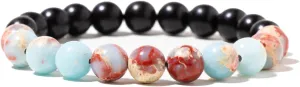 Bead Bracelets for Women and Men, Beaded Stretch Bracelets Elastic,Friendship Bracelets Jewelry