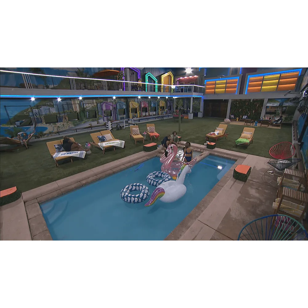 Big Brother Logo Pool Float - As Seen On Big Brother