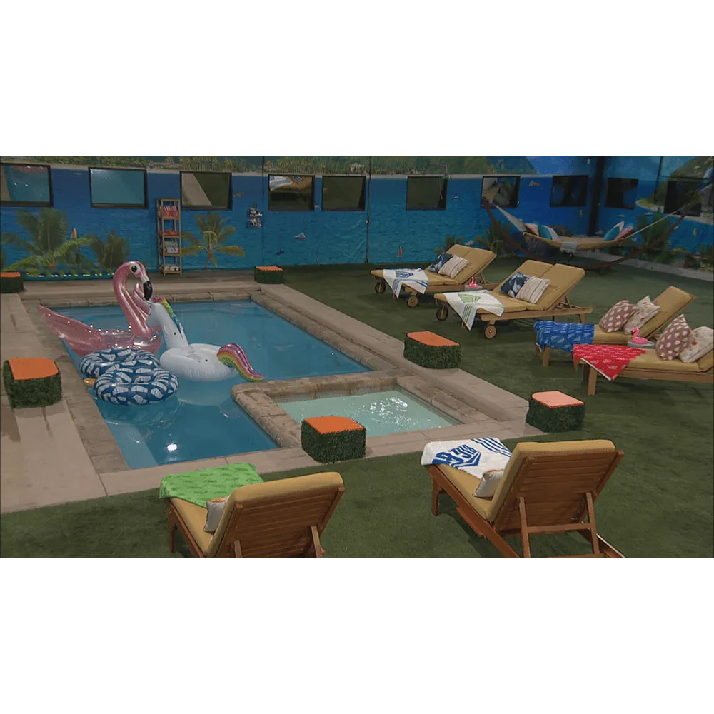 Big Brother Logo Pool Float - As Seen On Big Brother