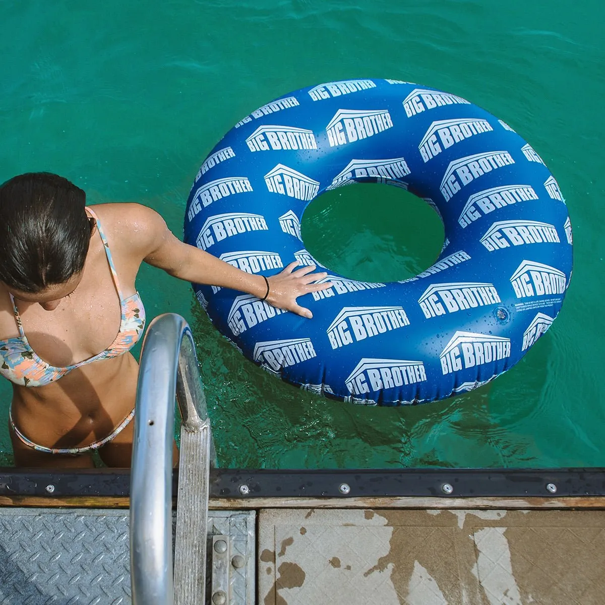 Big Brother Logo Pool Float - As Seen On Big Brother