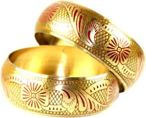 Bohemia Ethnic Style Cuff Bangle Bracelet in Gold Bangle Bracelets for Women Jewelry Genuine Graduation Bracelet Gold