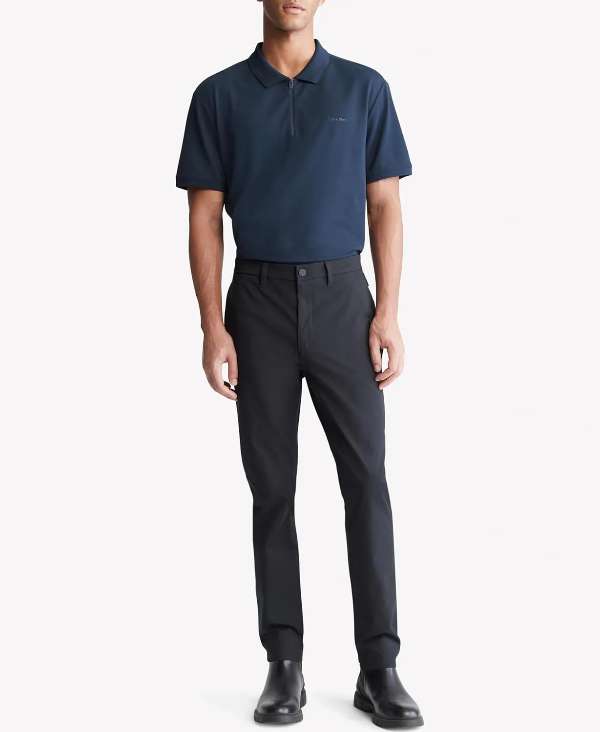 Calvin Klein Men's Slim Fit Woven Stretch Chino