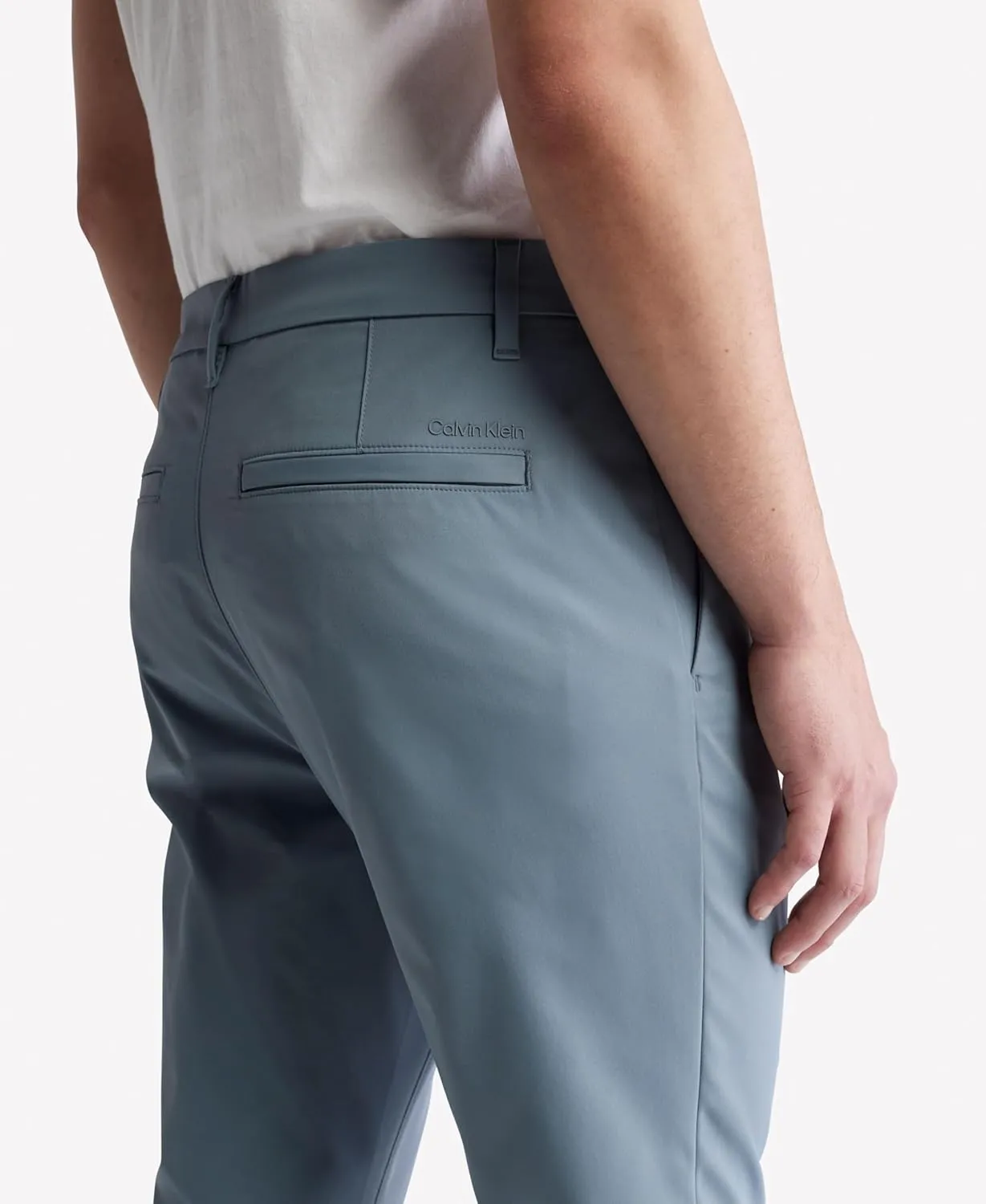 Calvin Klein Men's Slim Fit Woven Stretch Chino