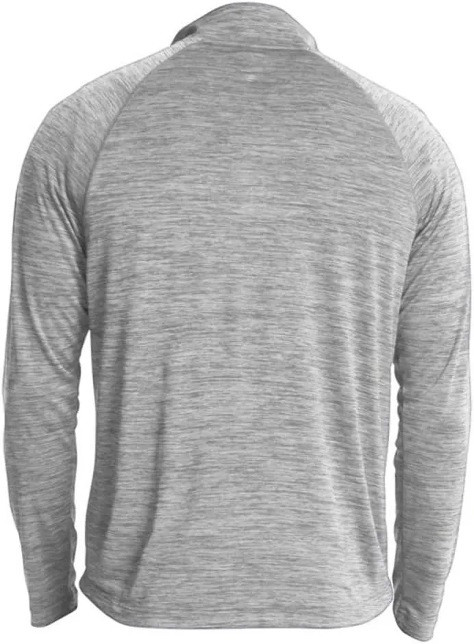 Charles River Apparel Kids' Big Space Dye Performance Quarter Zip Pullover