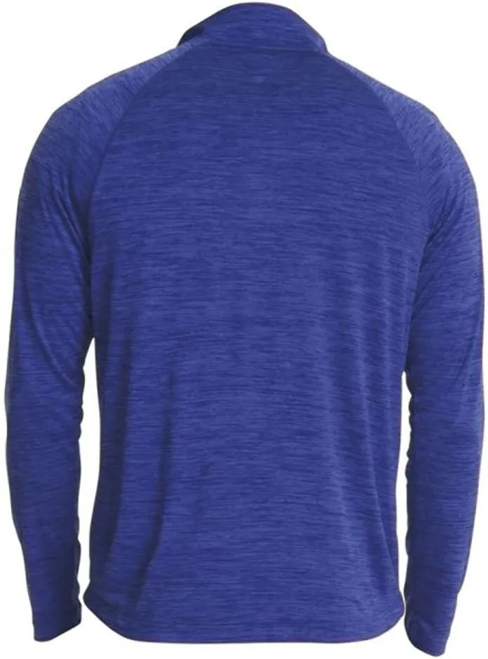 Charles River Apparel Kids' Big Space Dye Performance Quarter Zip Pullover