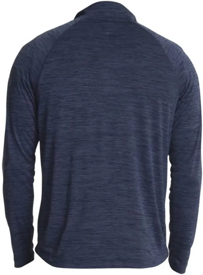 Charles River Apparel Kids' Big Space Dye Performance Quarter Zip Pullover