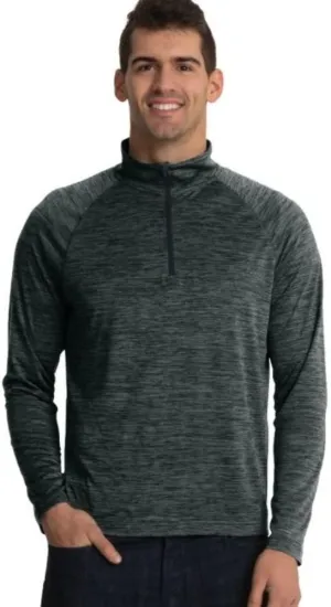 Charles River Apparel Men's Space Dye Moisture Wicking Performance Pullover