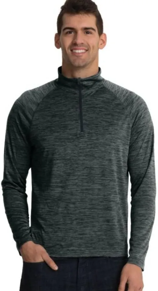 Charles River Apparel Men's Space Dye Moisture Wicking Performance Pullover