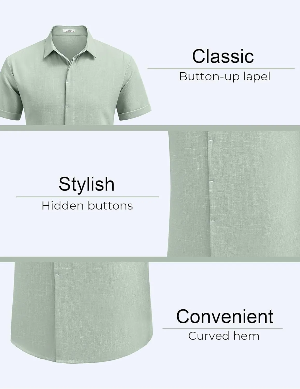 COOFANDY Mens Sleeveless Button Down Beach Shirts Casual Summer Tank Tops Collared Imitation Linen Tank Shirt