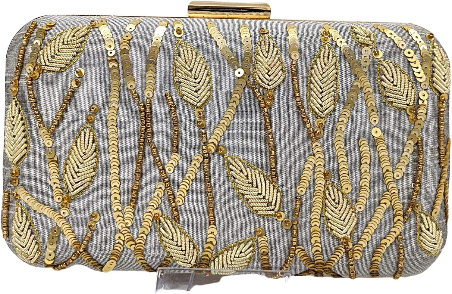 Crossbody Box Clutch Purse For Women For Weddings, Brides, Parties, Festivals
