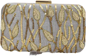 Crossbody Box Clutch Purse For Women For Weddings, Brides, Parties, Festivals