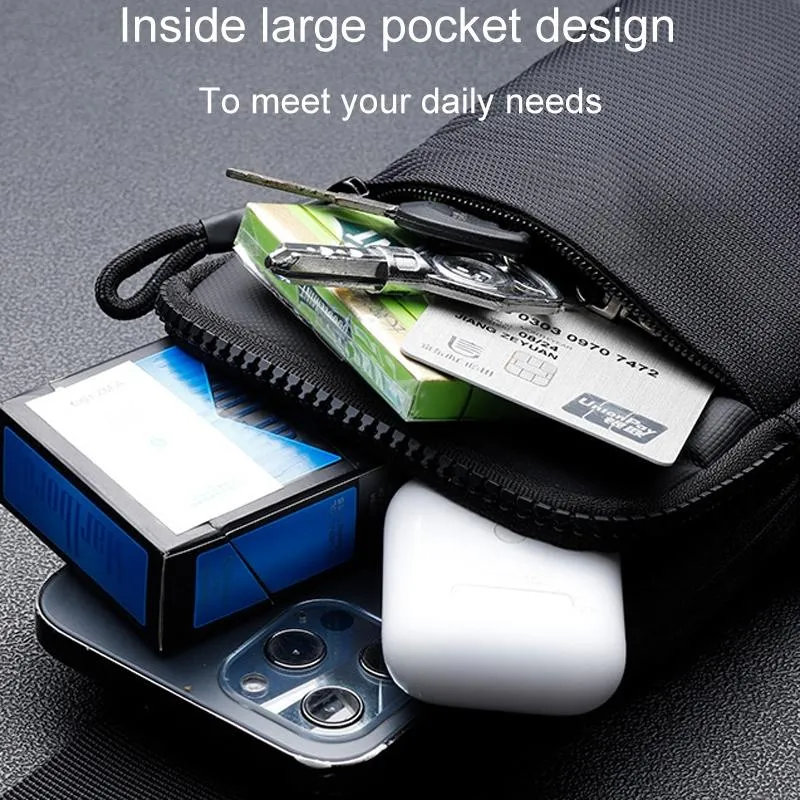 Crossbody Chest Pack For Outdoor Sports Unisex Cell Phone Bag