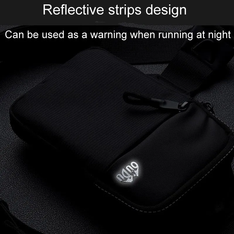 Crossbody Chest Pack For Outdoor Sports Unisex Cell Phone Bag