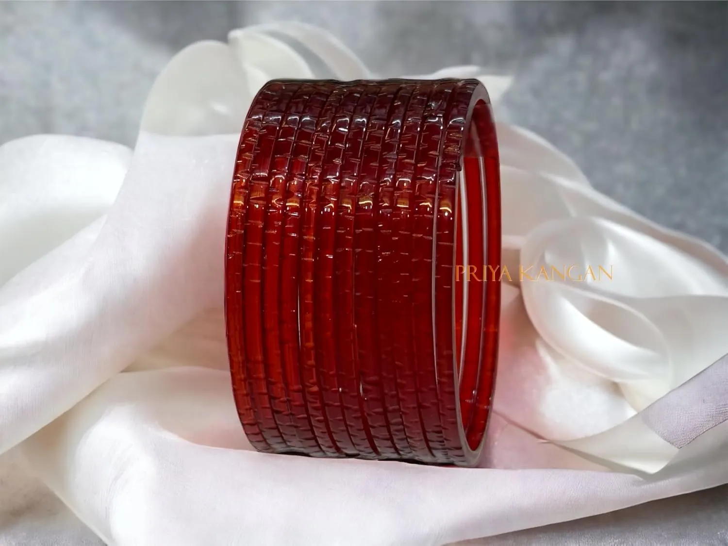 Exotic Self Cutting Work Glass Bangle Shiny suitable for all occasion. Latest Indian Traditional Kaach Chudi/Bangles (Pack of 24 Bangles)
