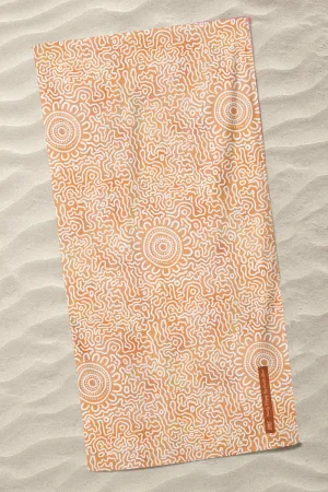Family Reefing Beach Towel