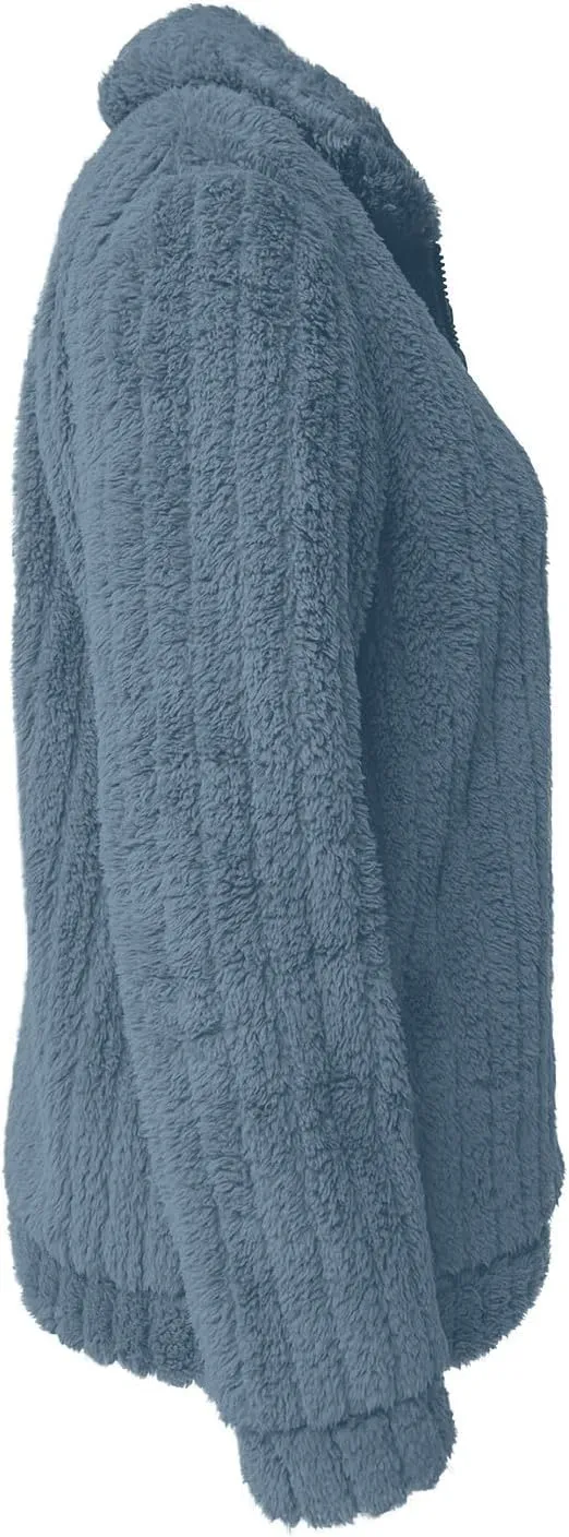Fleece Jacket Women Oversized Turndown Neck Cardigan Jackets Long Sleeve Plush Winter Coats Outerwear 2024 Fashion