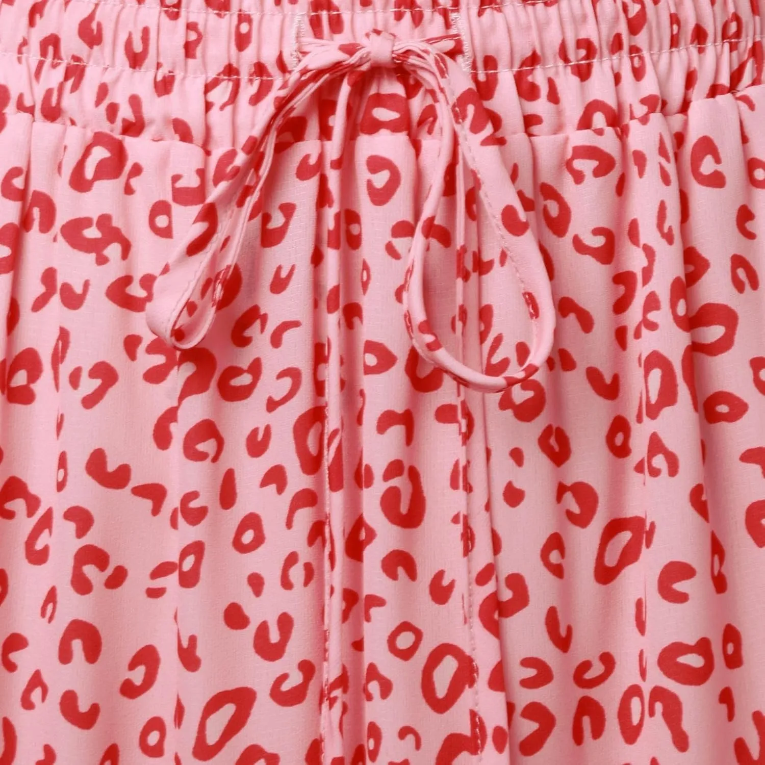 Floral Long Skirts for Women Casual Boho High Waisted Flowy Maxi Skirt Summer Ruffled Tiered Flowy Skorts