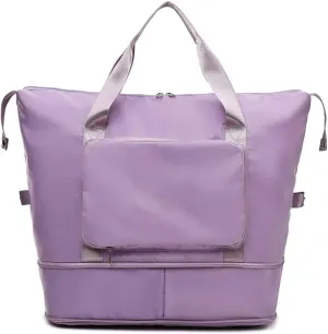 Folding Luggage Travel Waterproof Tote Shoulder Travel Bags For Women Large Capacity Multifunction Duffle Bag Handbags