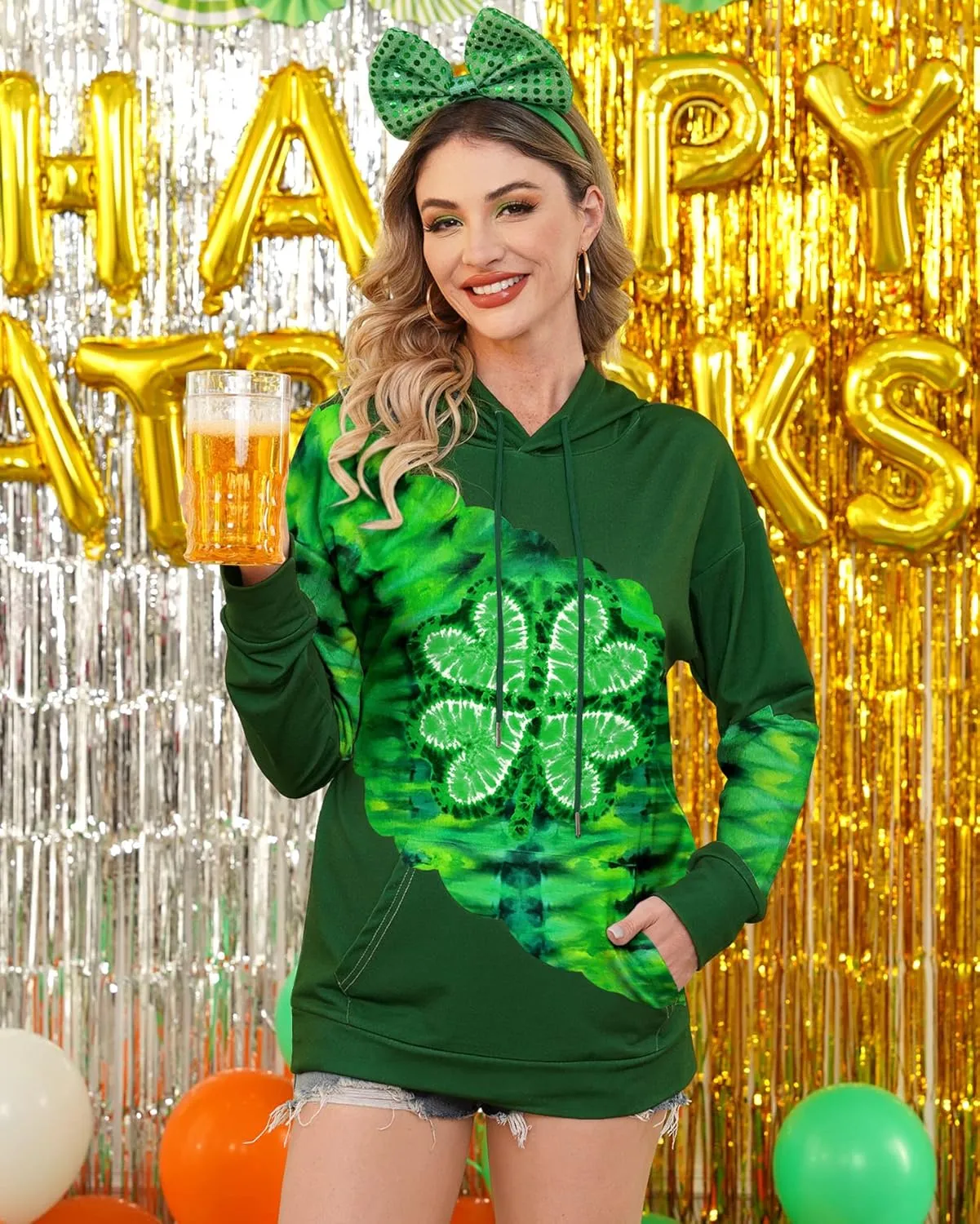 For G and PL Women's St. Patrick's Hoodie