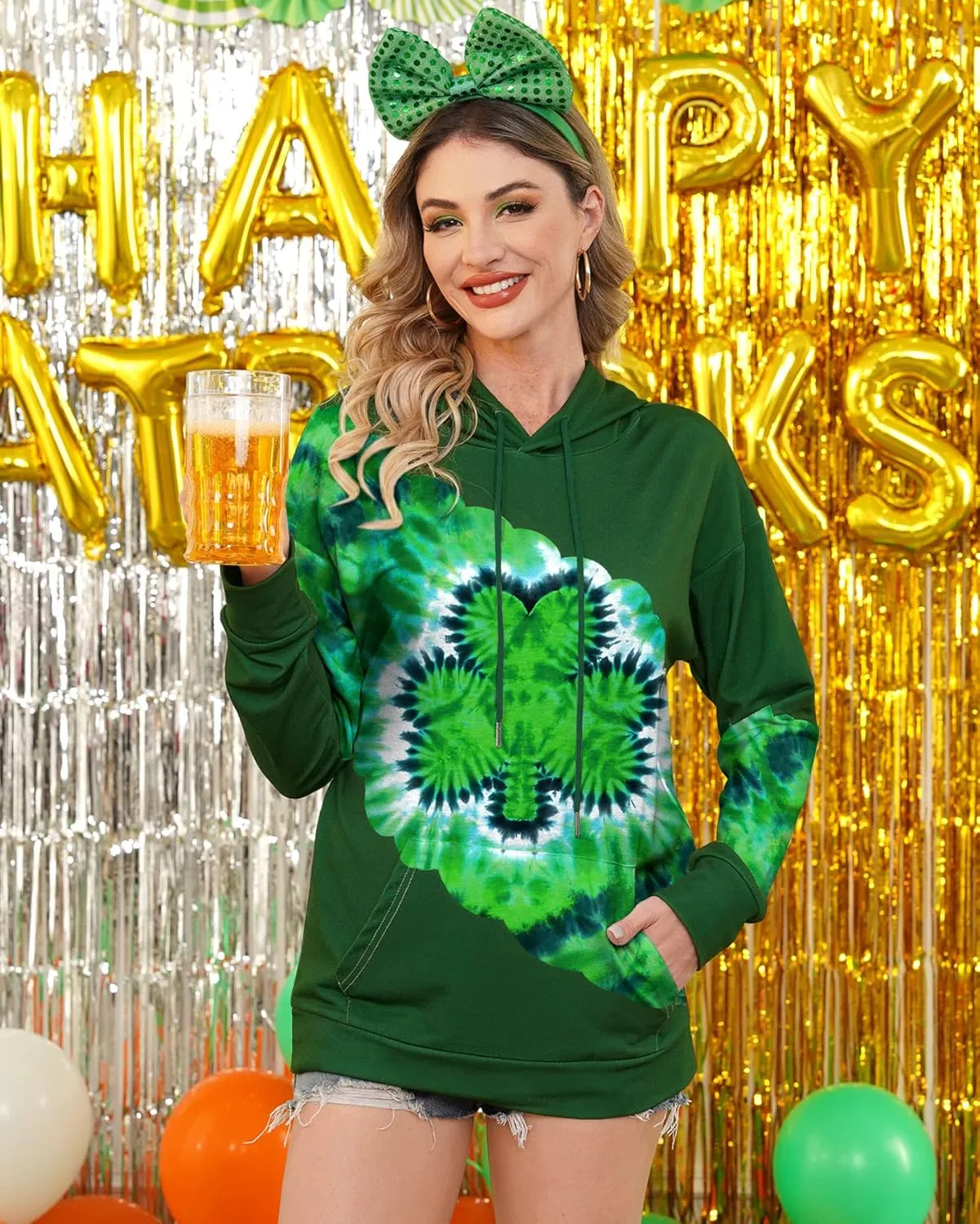 For G and PL Women's St. Patrick's Hoodie