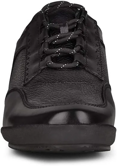 FRANCO CUADRA Men Shoes in Genuine Deer Leather Black