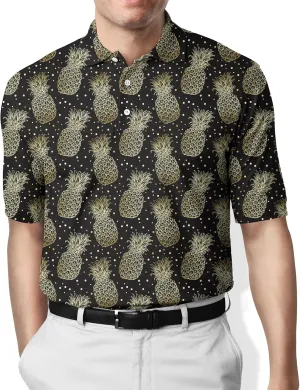 Funny Men's Golf Polo Shirts Mens Novelty Short Sleeve Polo Shirts Moisture Wicking Quick Dry Golf Shirts