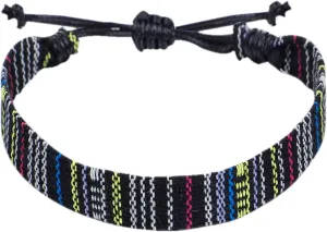 Girls' Charm- Bangle Bracelets 1PC Color Rope Woven Bracelet Adjustable Boho Surfer Bracelet For Men Women Thin String Rope Handmade Beach Bracelet Colorful Bracelet Link Chain Armband For Women