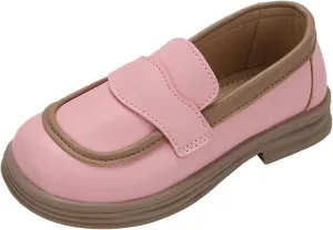 Girls School Mary Jane Shoes Chunky Heel Platform Slip On Fashion Casual Walking Shoes for Little Child 2t Girl Shoes