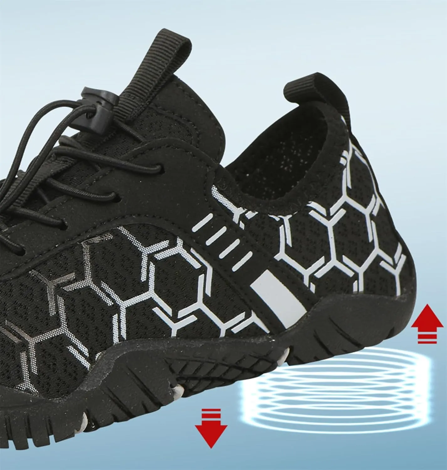 Grounded Footwear for Women Hike Barefoot Shoes Women Wide Toe Box Comfortable Water Shoes Lightweight Breathable Casual Hiking Sneakers Quick Dry Fashion Sneakers for Walking, Running, Gym Athletic