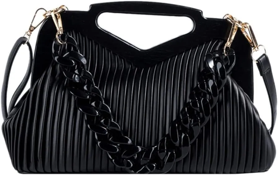 Handbag Women Inverted Triangle Handle Leather Hand Pouch Crossbody bags Women tote bag Lady Satchel