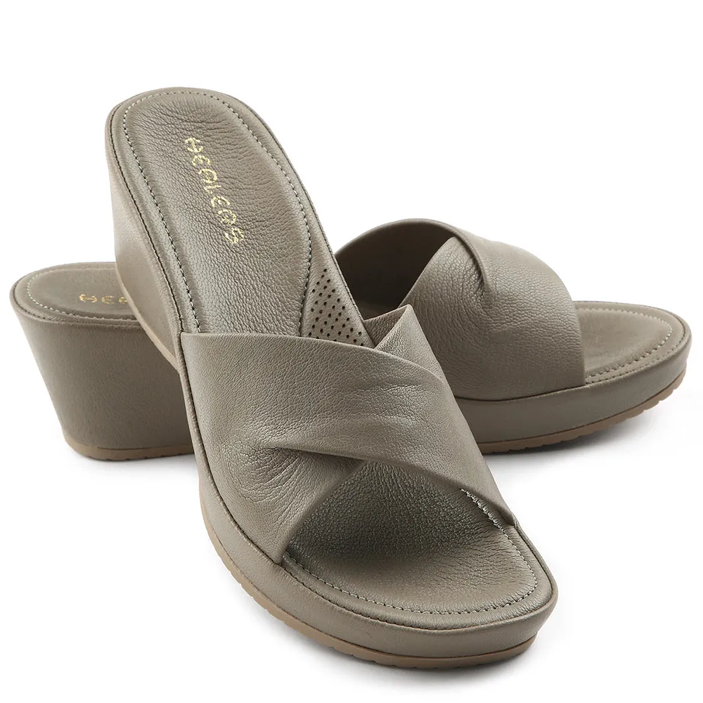 Healers Beige Casual Sandal For Women JD-33 By Liberty