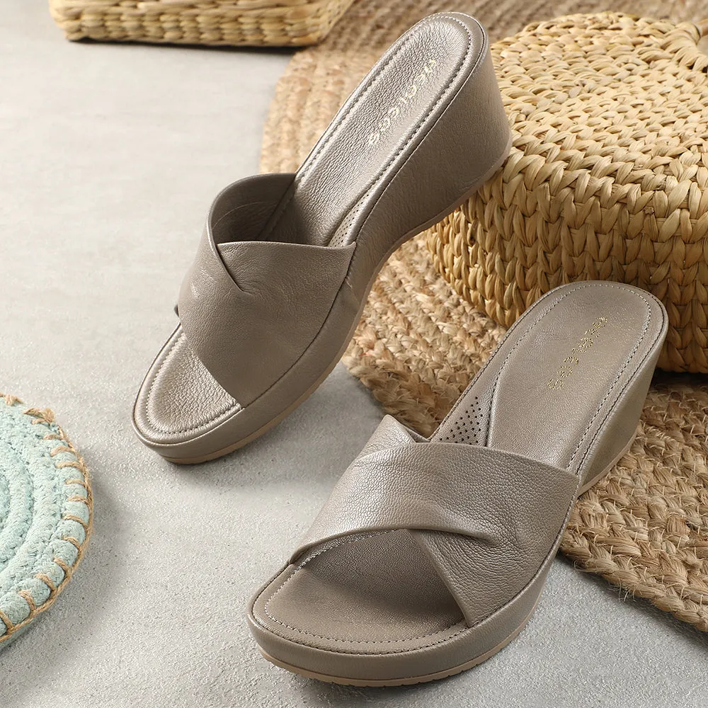 Healers Beige Casual Sandal For Women JD-33 By Liberty