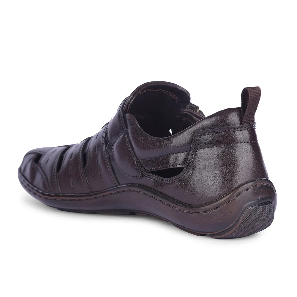 Healers By Liberty Mens LB130-500E Brown Casual Sandal