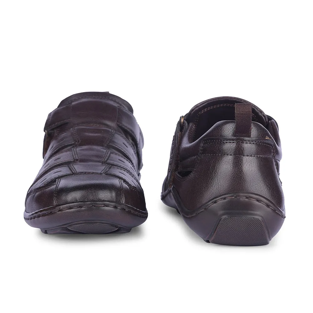 Healers By Liberty Mens LB130-500E Brown Casual Sandal