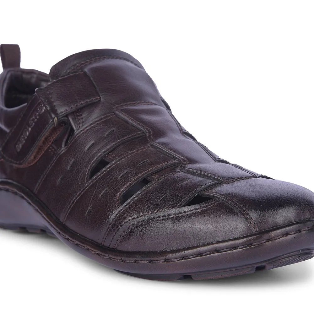 Healers By Liberty Mens LB130-500E Brown Casual Sandal