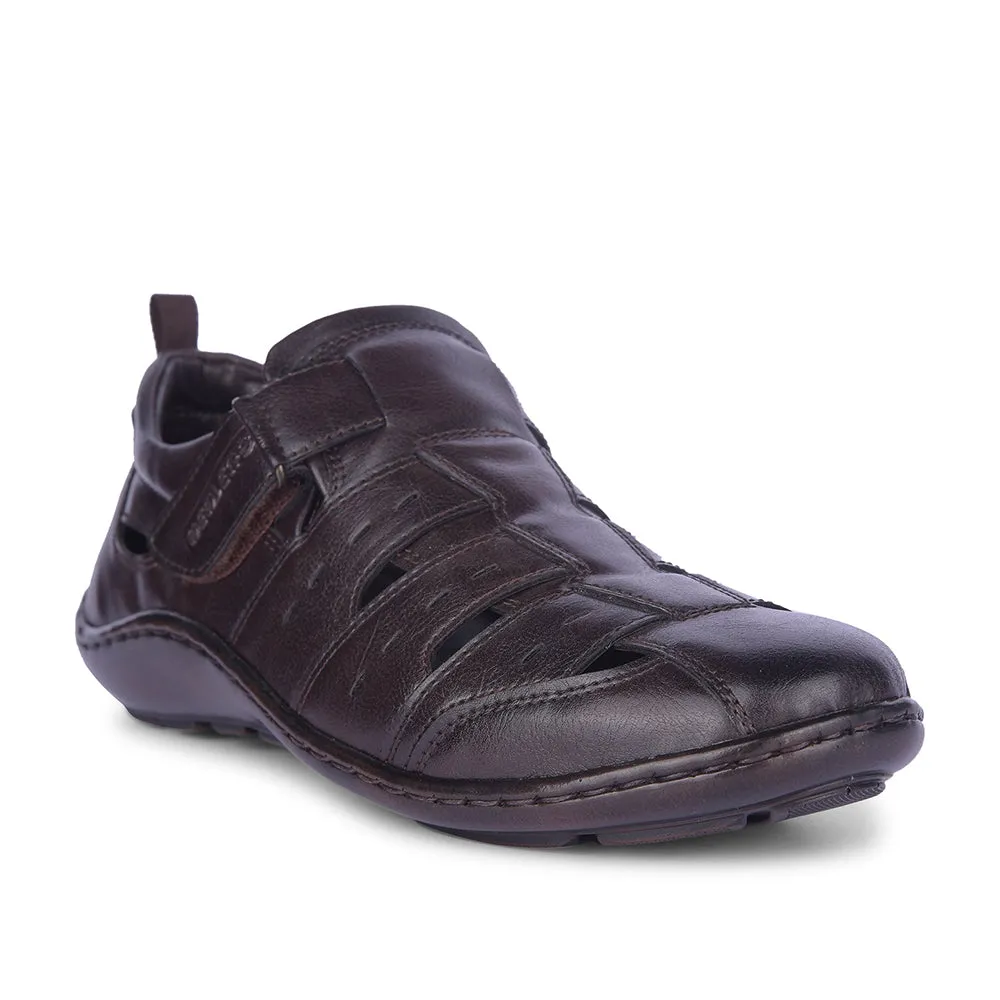 Healers By Liberty Mens LB130-500E Brown Casual Sandal