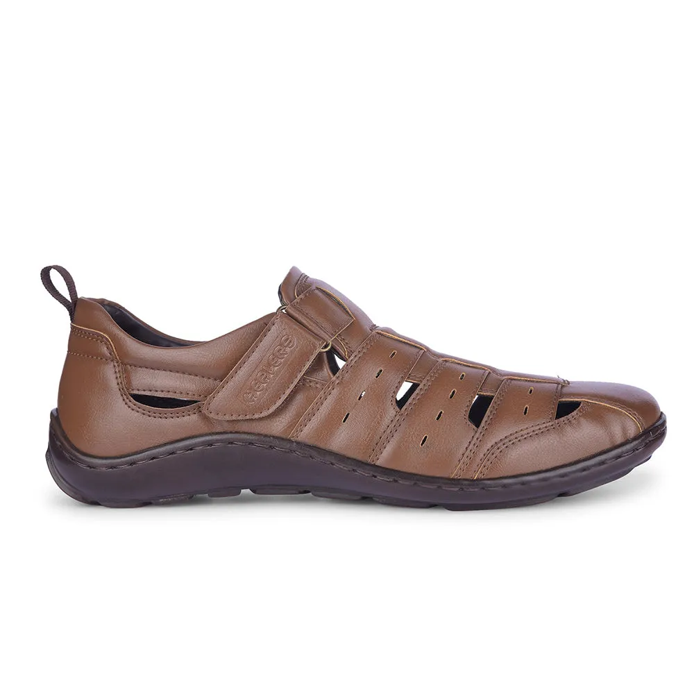 Healers By Liberty Mens LB130-500E Tan Casual Sandal