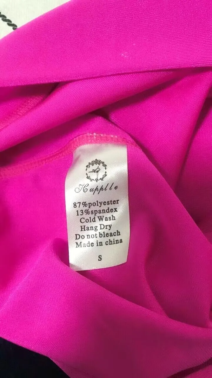 Hupplle Fashion Neon Stretch Skinny Shiny Spandex Leggings Pants