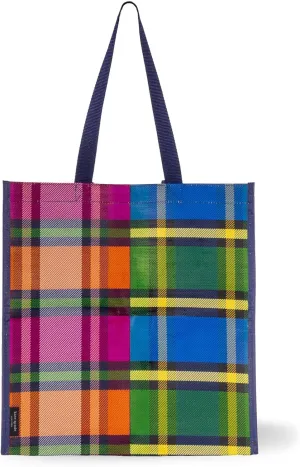 Kate Spade New York Reusable Shopping Bag, Grocery Tote with Shoulder Straps, Large Collapsible Tote