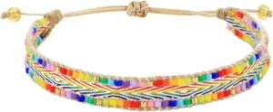 KELITCH Ethnic Strand Bracelets Bohemian Wrap Bracelets Handmade Beaded Bracelets For Women